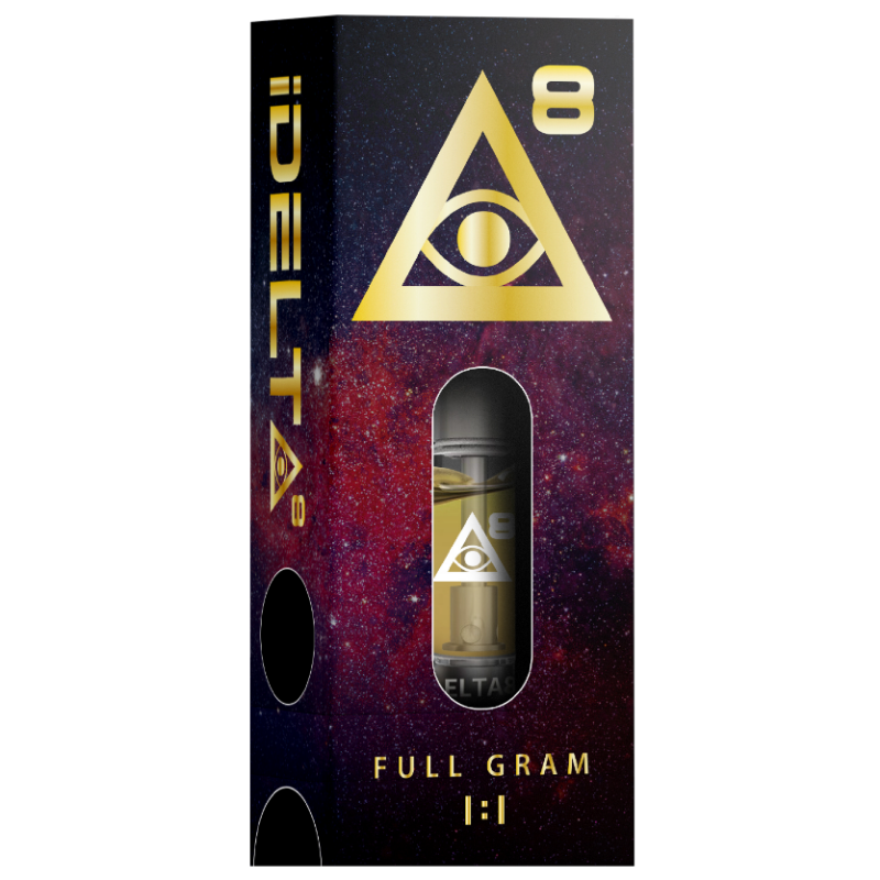 iDELTA8 Gold Delta 8 Cartridge Full Gram 1:1