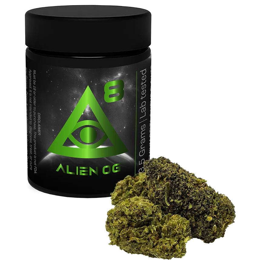 iDELTA8 Delta 8 Flower- Alien OG