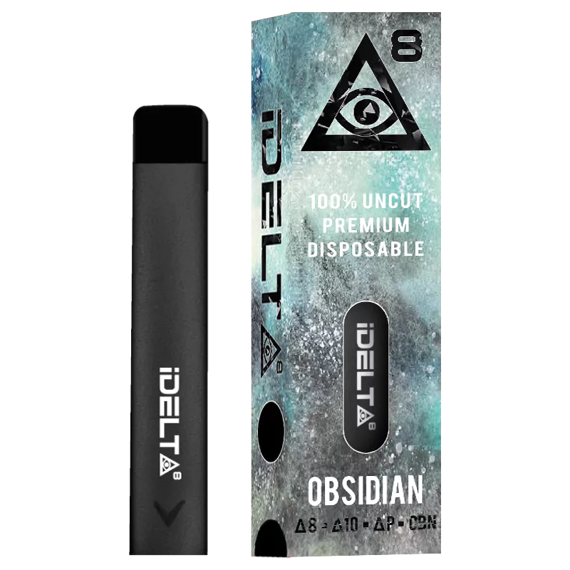 iDELTA8 Delta 8 Obsidian Disposable Vape Pen